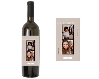 Etichetta personalizzata del vino