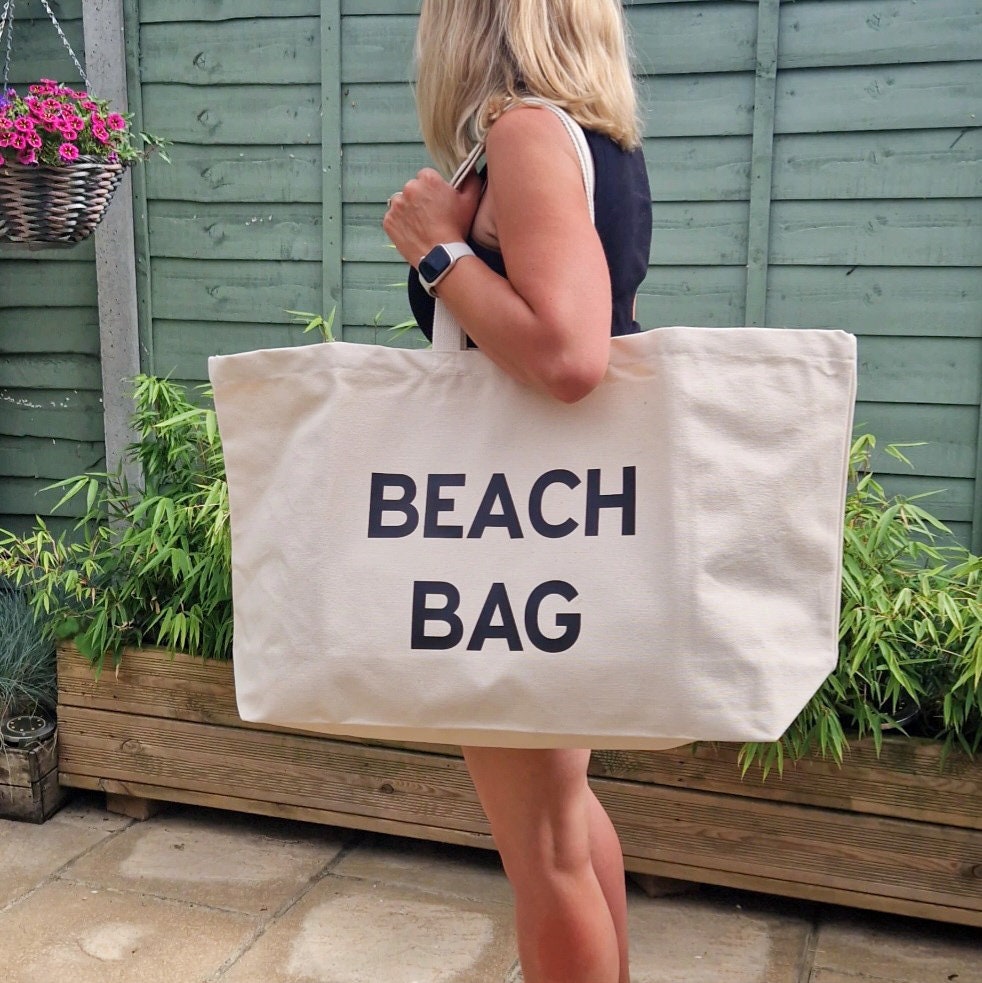 Oversized Tote Bag. Beach Bag. Oversized Bag. Different Colours Available. Large Weekend Bag. Large Shopper Bag. Extra Large Tote. Etsy UK