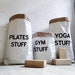 Gym Stuff, Yoga Stuff, Pilates Stuff Paper Storage Bag 