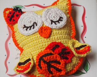 Crochet owl pattern, crochet pattern Autumn Owl, crochet owl amigurumi, crochet owl, crochet toy