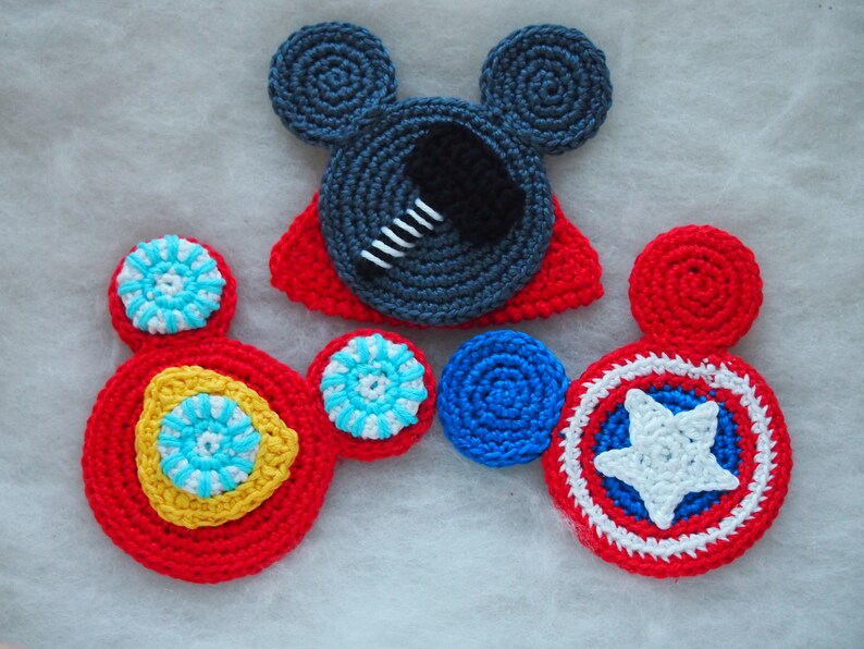 Heroes Mouse crochet patterns. image 5