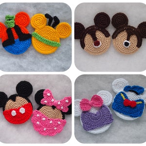 Best Friends Ever Mouse crochet patterns