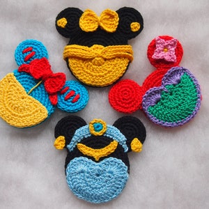 Princesses Mouse crochet patterns.