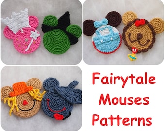 Fairytale Mouse crochet patterns