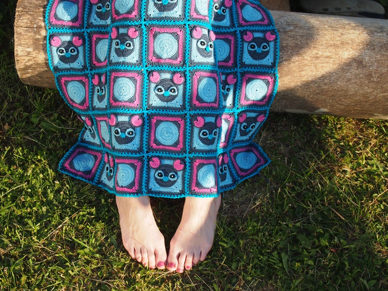 Ohana Baby blanket crochet pattern image 8