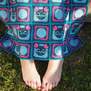 Ohana Baby blanket crochet pattern image 1