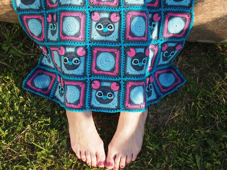 Ohana Baby blanket crochet pattern image 1