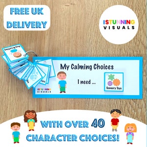 Personalised MINI My Calming Choices Board