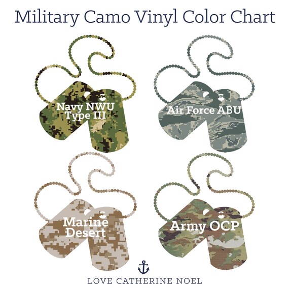 Navy Nwu Type 3 Size Chart