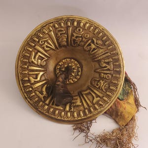 Tibetan Syang Tingsha Cymbal 6&quot; - Nepal