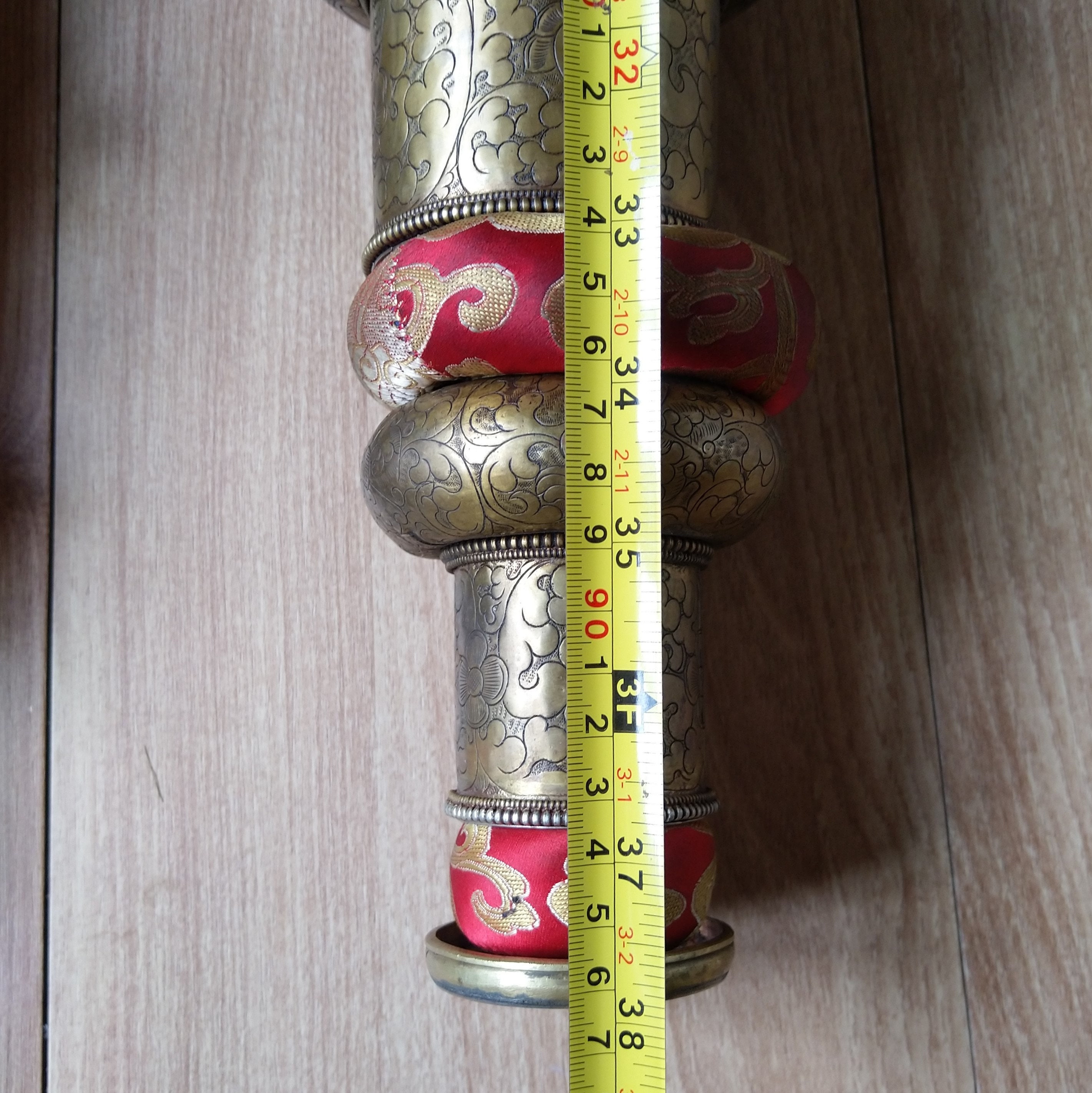 Tibetan Buddhist Monastery's Horn Rag Dung/dungchen Huge Trumpet 88" -  Nepal - Etsy