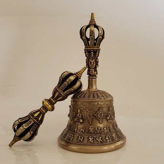 Brass Metal Tibetan Bells, Set of 3 – The Mint Julep