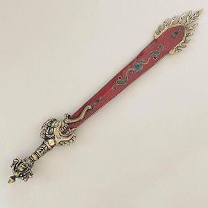 Tibetan Buddhist Manjushree&#39;s Sword Khadga 17&quot; - Nepal