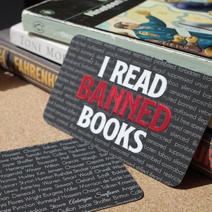 I Read Banned Books Bookmark
