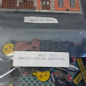 Built Rite Model Rr Displays Rare 1940's Built Rite Ho Scale Cardboard City Diorama Buildings ...