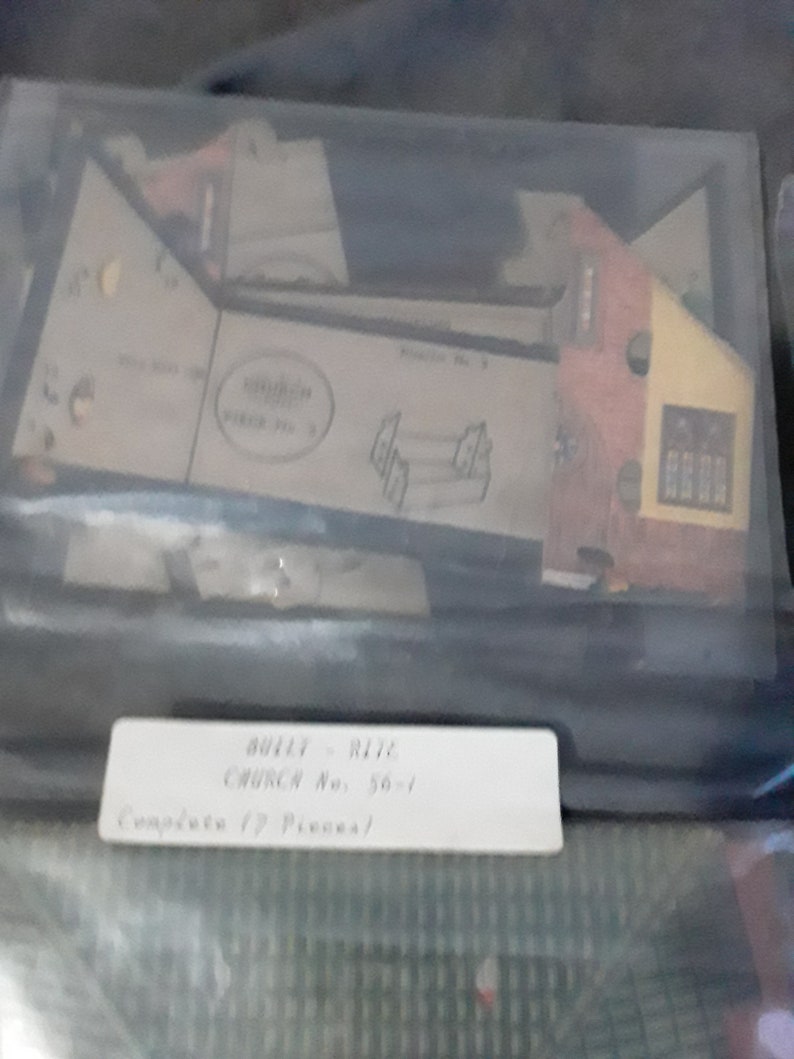 Built Rite Model Rr Displays Rare 1940's Built Rite Ho Scale Cardboard City Diorama Buildings ...