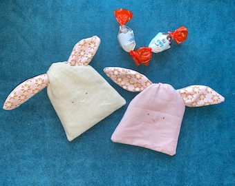 Little bunny treat bag