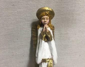 Handpainted Tall Pencil Angel