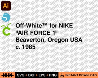 off white vans stencil