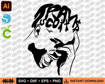 travis scott 270 stencil