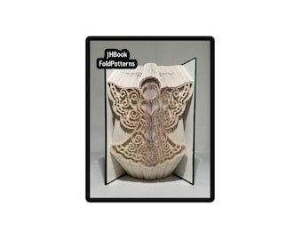 Angel Cut and fold Book art pattern (5910)