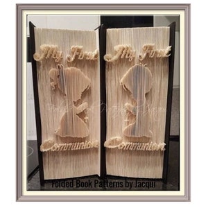First Communion Book Folding Patterns
