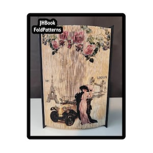 Carte postale de 1930, bande photo, motif artistique du livre (850PS)