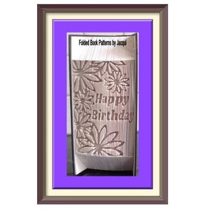 3056. Birthday Book Folding Pattern