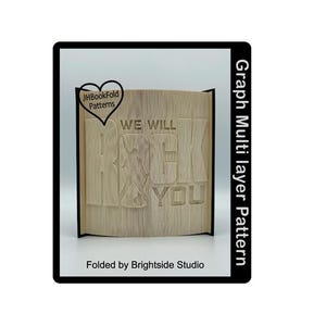 6903 We will Rock you Modello grafico multistrato (6903G)