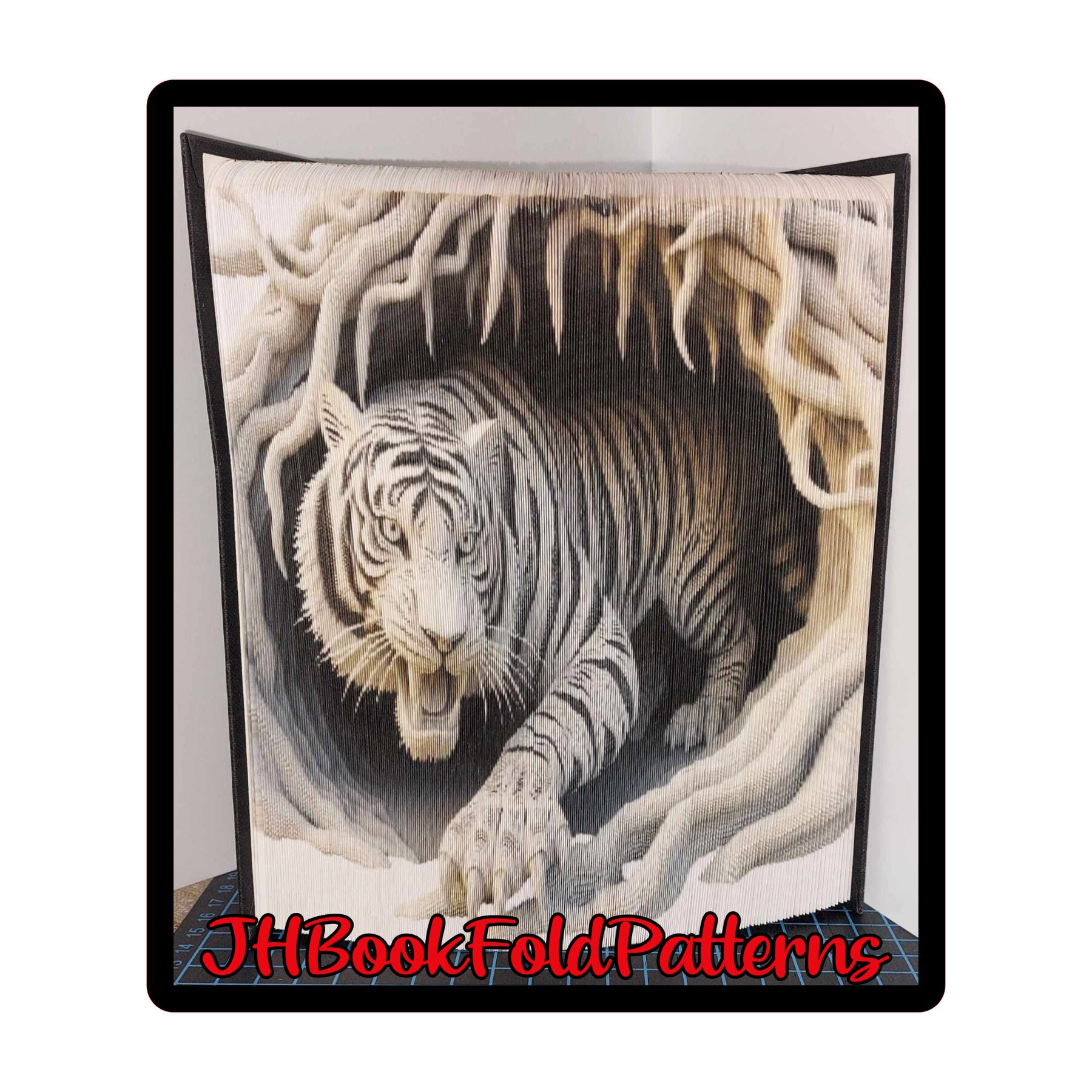 ホワイトタイガーページ クリアファイル「ホワイトタイガー3」 | 西野健太郎アートショップ