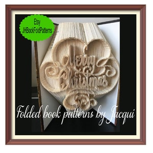 Christmas Book Fold Pattern (5440)