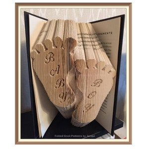 Patrón de libro plegable para bebé niño (531)