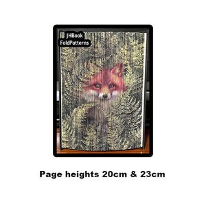 Fox Photo strip Book art Pattern (565PS)