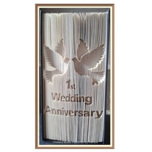 Anniversary Book Folding Pattern