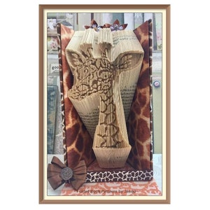 Giraffe Book Folding Pattern (A65)