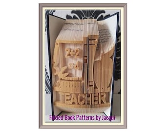 1689. Teacher Book Folding Pattern