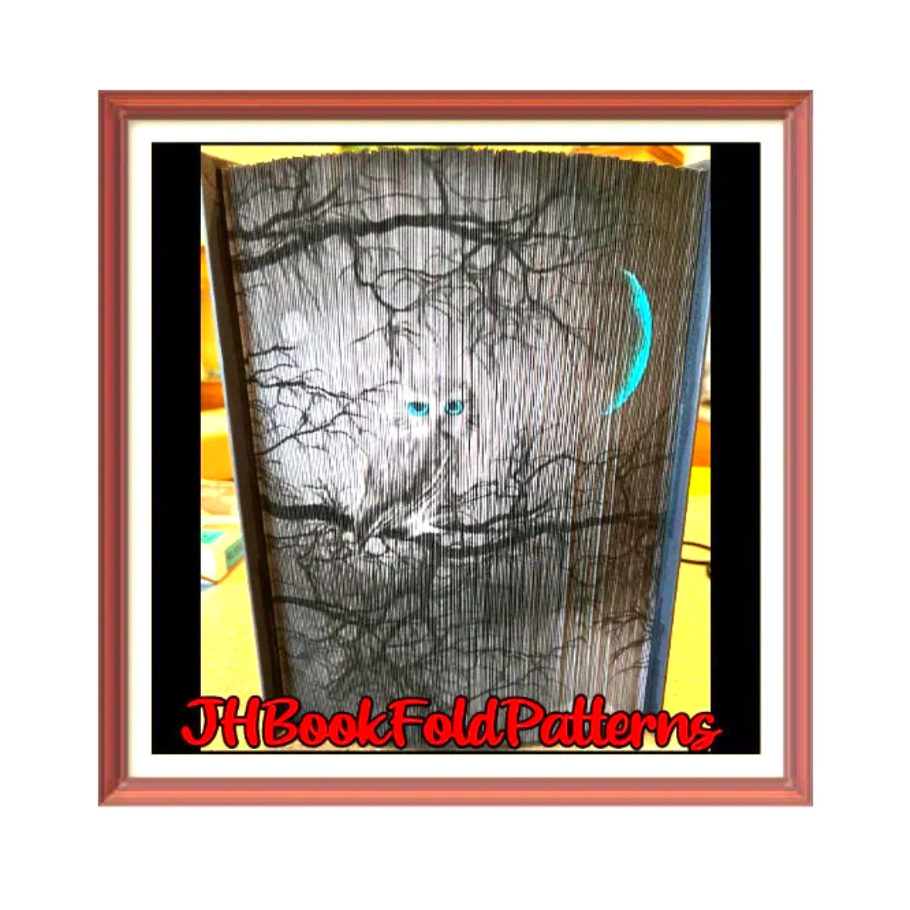 Owl by Moonlight Photo strip Book art pattern (169PS)