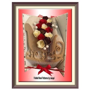 Book Folding Pattern - Christmas (2204)