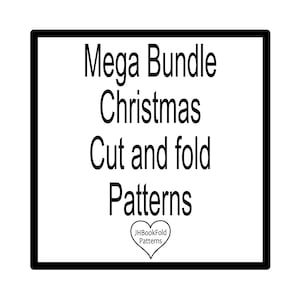 Christmas Mega Bundle Book Folding Patterns