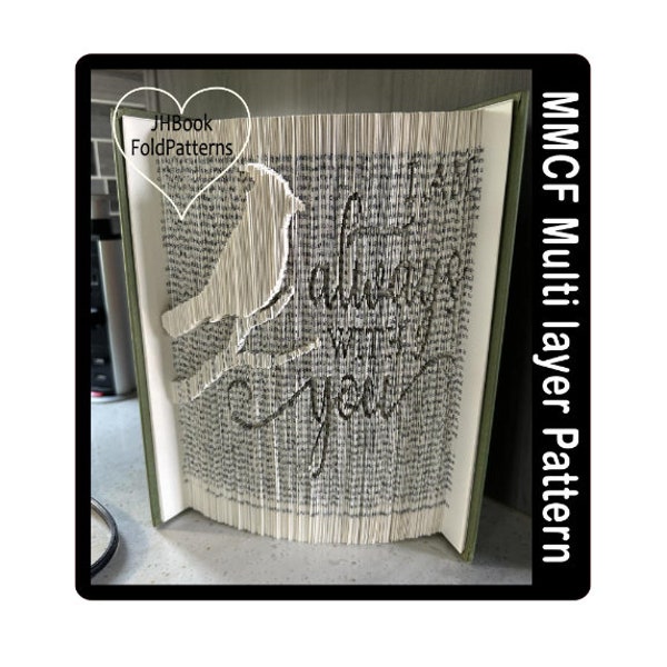 I am always with you Multi layer Book art pattern (7014)