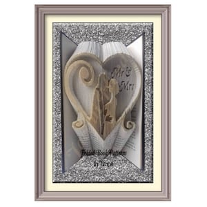Hochzeit Cut and fold Buchkunst Muster (2113)