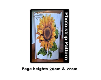 ひまわり (フォアエッジ/トップエッジ、2イン1)、フォアエッジフォト