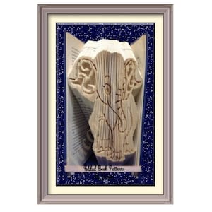 Elephant Book Folding Pattern (2073)