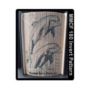 6790 Delfini Taglia e piega Modello di piegatura del libro (6790)