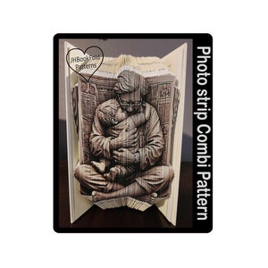 Edler Fotostreifen Buchkunst Muster (2619PS)