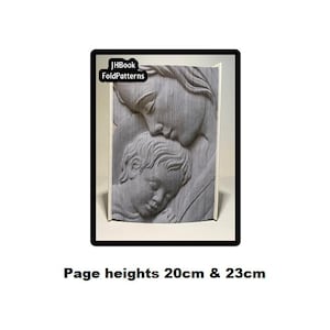 Mother and Child Photo strip book art Pattern (532PS)