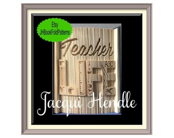 Teacher Book Folding Pattern (3717)
