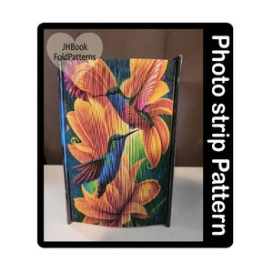Kolibri Fotostreifen Buchkunst Muster (1396PS)