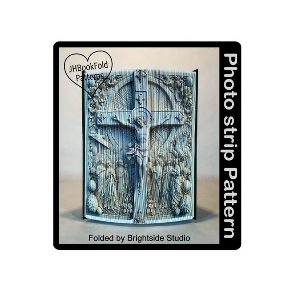 Jesus on the Cross Photo strip Book art Pattern (2190PS)