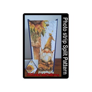 Sunflower Elf Split Photo Strip Pattern 2645PS - Etsy